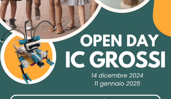 Locandina Open Day Grossi di Treviglio